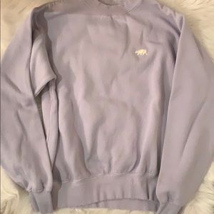 Brandy Melville purple sweatshirt